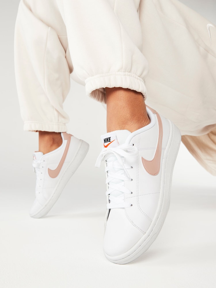 Wit/roze - Nike Court Legacy sneakers - Image 2 of 10