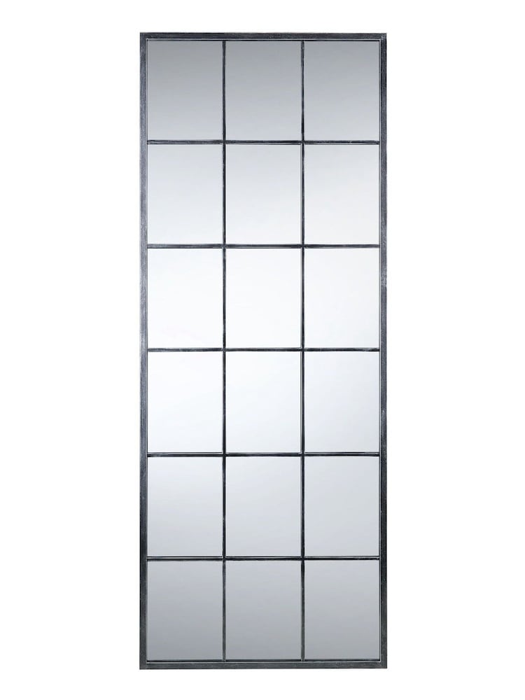 Julian Bowen Grey Somma Antique Finish Mirror - Image 2 of 3 Julian Bowen Grey Somma Antique Finish Mirror - Image 2 of 3