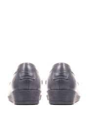 Pavers Blue Wide Fit Leather Penny Loafers - Image 3 of 7