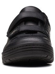 Clarks Black Multi Fit Leather Palmer Steggy Shoes - Image 5 of 7