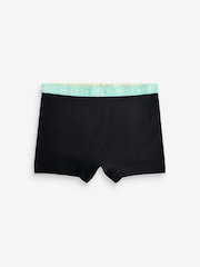 Black Bright Waistband Short Briefs 5 Pack (2-16yrs) - Image 4 of 8