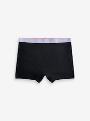 Black Bright Waistband Short Briefs 5 Pack (2-16yrs) - Image 6 of 8
