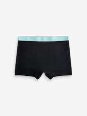 Black Bright Waistband Short Briefs 5 Pack (2-16yrs) - Image 7 of 8