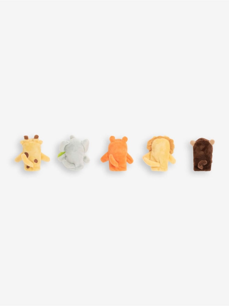 JoJo Maman Bébé Jungle Animal Finger Puppets - Image 2 of 2
