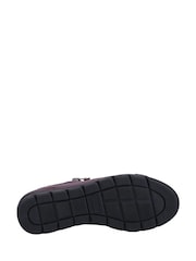 Fleet & Foster Burgundy Red Polperro Slip-On Shoes - Image 4 of 4
