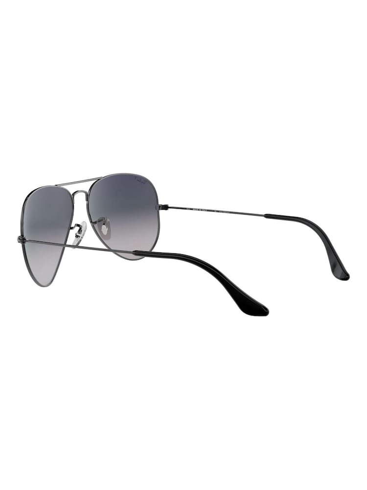 Ray Ban Large Aviator Polarised Lens Sunglasses - Image 8 of 12