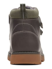 Clarks Grey Heath Strap K G fit Boots - Image 6 of 7