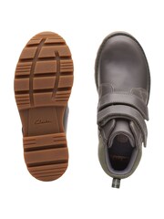 Clarks Grey Heath Strap K G fit Boots - Image 7 of 7