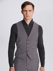 DKNY slim-fit kostuum in grijs: herenvest - Image 1 of 3