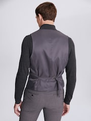 DKNY slim-fit kostuum in grijs: herenvest - Image 2 of 3