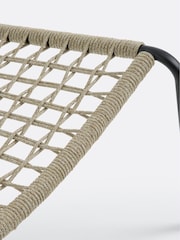 La Redoute Intérieurs Natural Masix Low Garden Armchair in Braided Rope - Image 5 of 6
