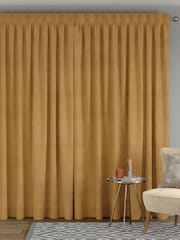 Mustard Yellow Jangga Made To Measure Curtains - Image 2 of 9