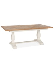 Bentley Designs Cream Belgrave 6 to 8 Seater Extendable Dining Table - Image 3 of 3