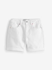 White Denim Boy Shorts - Image 6 of 6