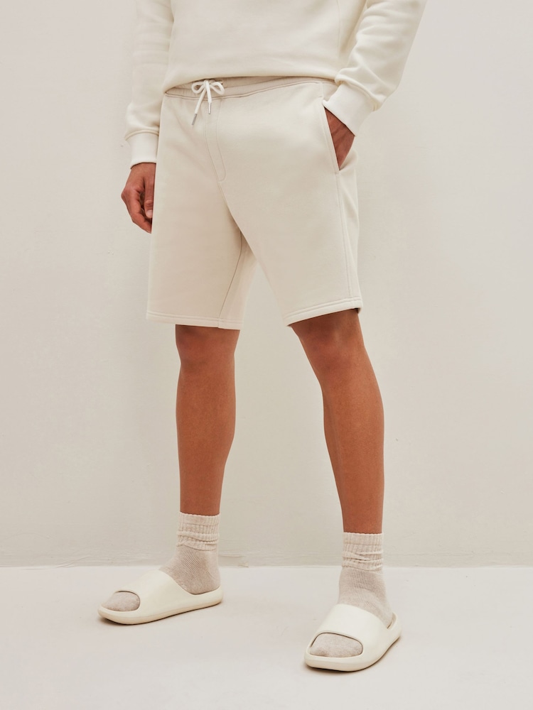 Stone Soft Fabric Jersey Shorts - Image 1 of 6