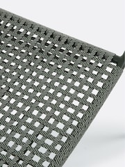 La Redoute Intérieurs Set of 2 Khaki Namy Steel and Rope Garden Armchairs - Image 5 of 5