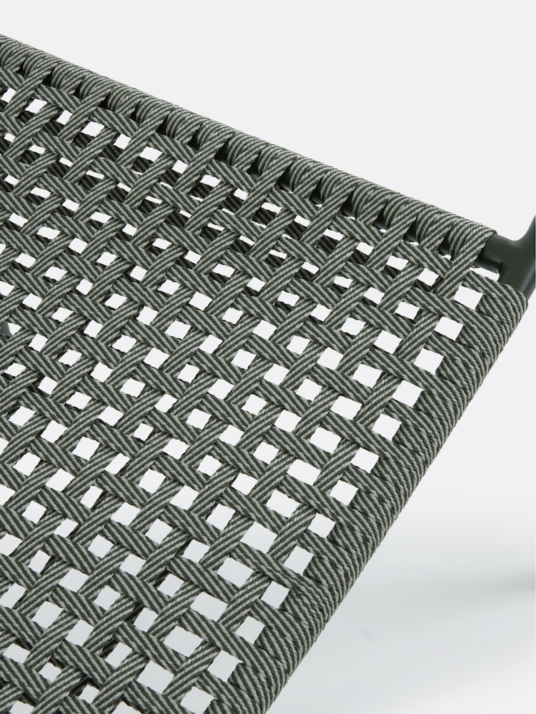 La Redoute Intérieurs Set of 2 Khaki Namy Steel and Rope Garden Armchairs - Image 5 of 5 La Redoute Intérieurs Set of 2 Khaki Namy Steel and Rope Garden Armchairs - Image 5 of 5