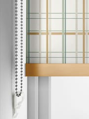 Laura Ashley Ochre Yellow Burford Check Made To Measure Roller Blind - Image 4 of 6