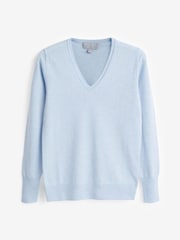 Pure Collection Cashmere V-Neck Sweater - Image 5 of 5