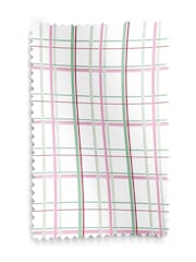 Laura Ashley Rose Pink Burford Check Made To Measure Roller Blind - Image 5 of 6