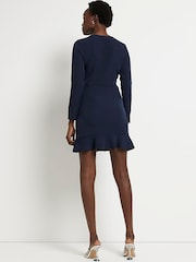 River Island Blue Blazer Dress - Image 2 of 5