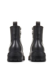 Jones Bootmaker Susanna Leather Black Hiker Boots - Image 4 of 6