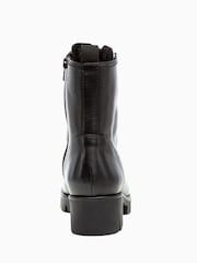 Gabor Banter Black Leather Ankle Boots - Image 4 of 5