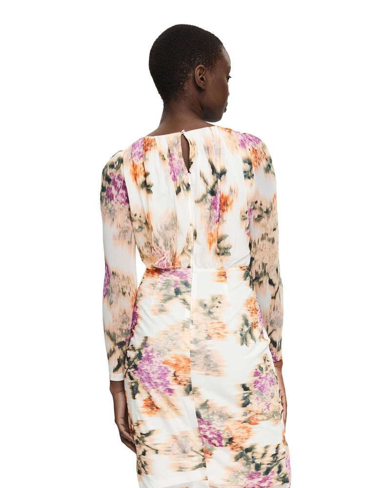 Esprit White Midi Dress - Image 2 of 7 Esprit White Midi Dress - Image 2 of 7