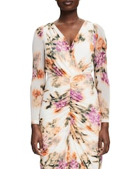 Esprit Midikleid, Weiß - Bild 3 von 7