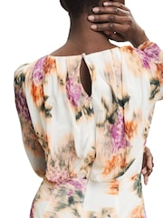 Esprit Midikleid, Weiß - Bild 4 von 7