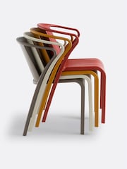 La Redoute Intérieurs Set of 2 Sand Predsida Polypropylene Armchairs - Image 3 of 4