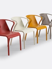 La Redoute Intérieurs Set of 2 Sand Predsida Polypropylene Armchairs - Image 4 of 4