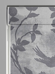 Laura Ashley Grey Eglantine Made To Measure Roman Blinds - Image 3 of 6