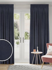 Blue Jangga Made To Measure Curtains - Image 1 of 9