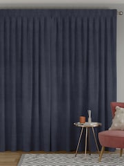 Blue Jangga Made To Measure Curtains - Image 2 of 9