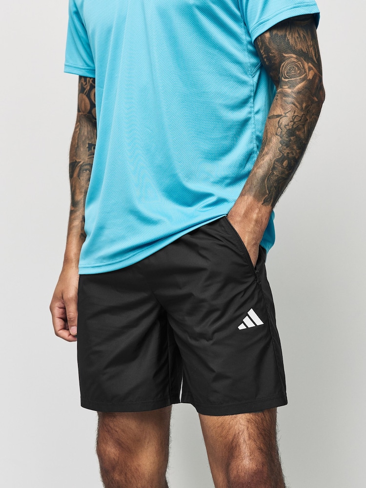 Negro - Pantalones cortos de deporte tejidos Train Essentials de adidas - Imagen 1 de 7