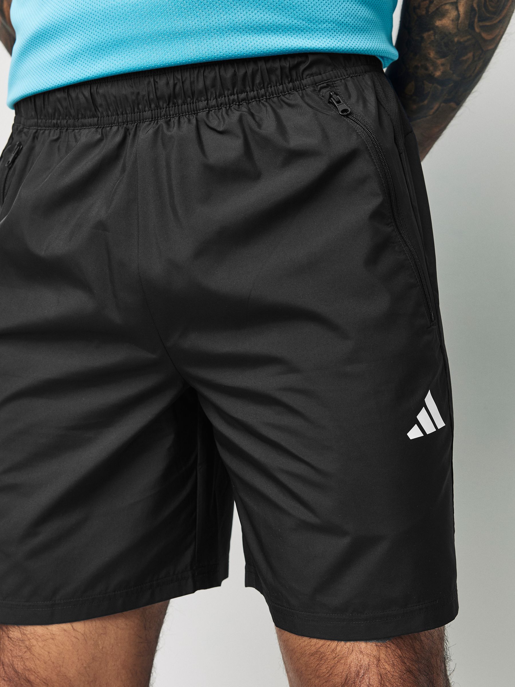 Buy adidas Black Train Essentials Woven Training Shorts from Next USA