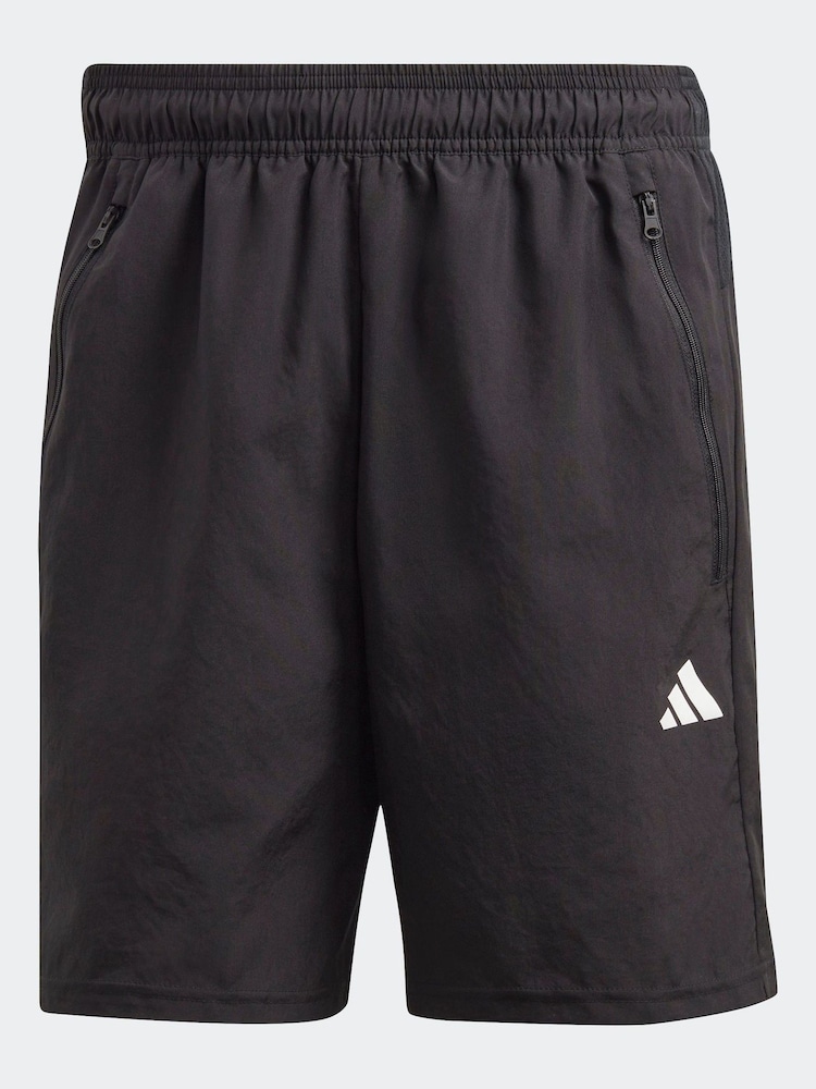 Negro - Pantalones cortos de deporte tejidos Train Essentials de adidas - Imagen 7 de 7