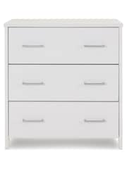 Obaby White Nika Mini Nursery Furniture Set 2 Piece - Image 3 of 4