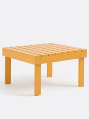 La Redoute Intérieurs Honey Yellow Zeda Acacia Footrest Table - Image 1 of 4