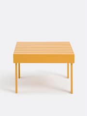 La Redoute Intérieurs Honey Yellow Zeda Acacia Footrest Table - Image 2 of 4