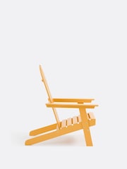 La Redoute Intérieurs Honey Yellow Zeda Adirondack Style Acacia Garden Armchair - Image 2 of 3