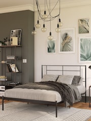Dorel Home Black Europe Jensen Metal Bed - Image 3 of 4