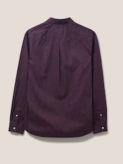 White Stuff Purple Party Floral Printed Shirt - Image 3 of 5