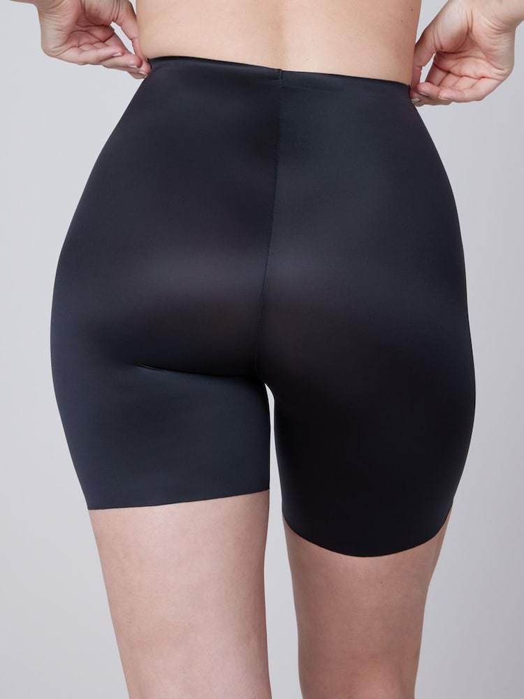 SPANX® Shaping Satin Tummy Black Control Shorts - Image 2 of 6