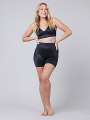 SPANX® Shaping Satin Tummy Black Control Shorts - Image 4 of 6