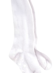 JoJo Maman Bébé White Cotton Rich Plain Tights - Image 2 of 3