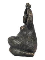 Libra Interiors Bronze Iris Praying Feminine Form Sculpture - Image 3 of 4