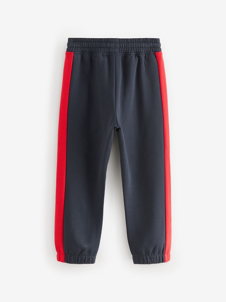 Navy Varsity Graphic Joggers (3-16yrs) - Image 2 of 3