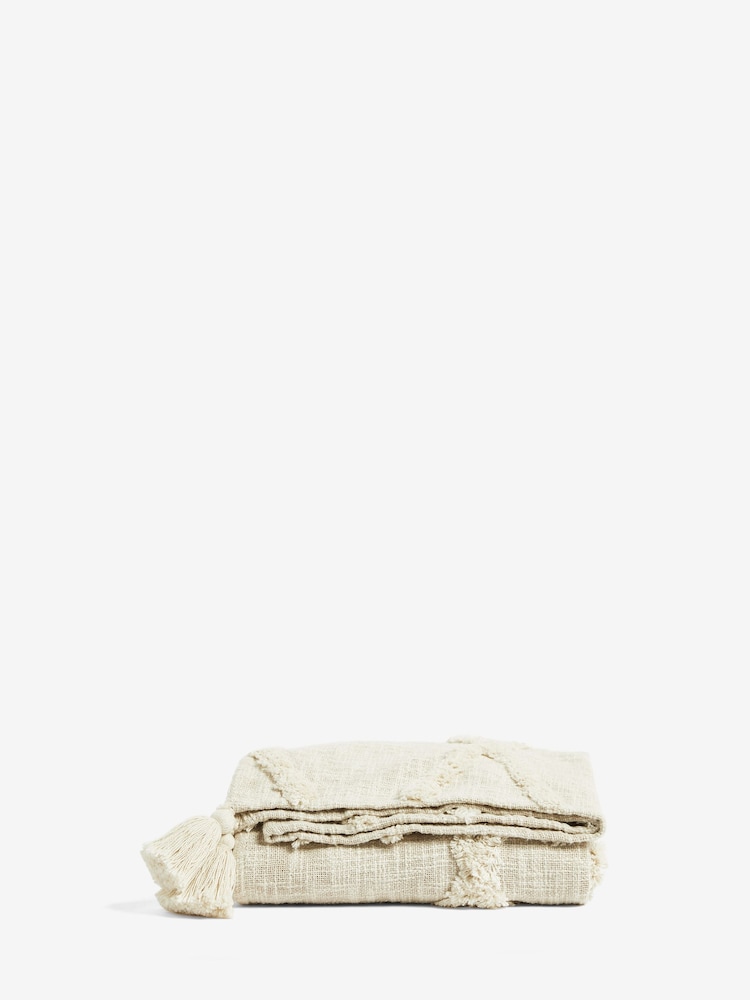 Natural Berber Throw - Image 4 of 4 Natural Berber Throw - Image 4 of 4
